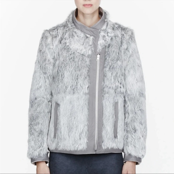 Helmut Lang reversible fur leather coat - Picture 4 of 16